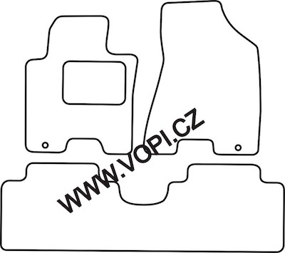 Autokoberce Kia Sportage 12/2004 - 07/2010 Colorfit (2332)